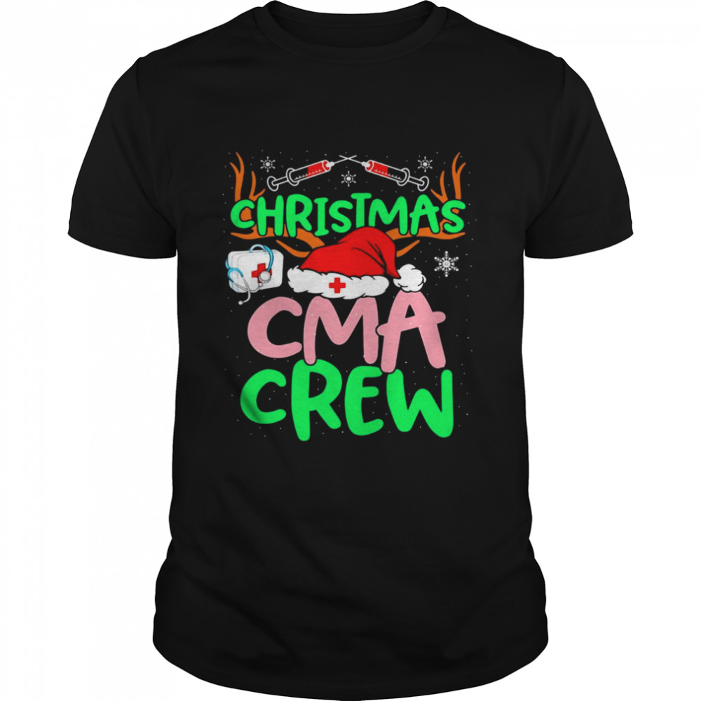 Vaccinated Christmas CMA Crew Sweater Shirt