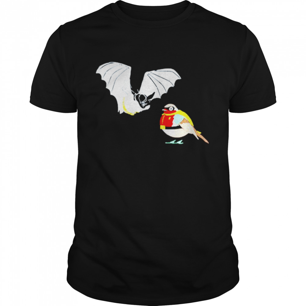 Batman and Robin Bat Bird shirt