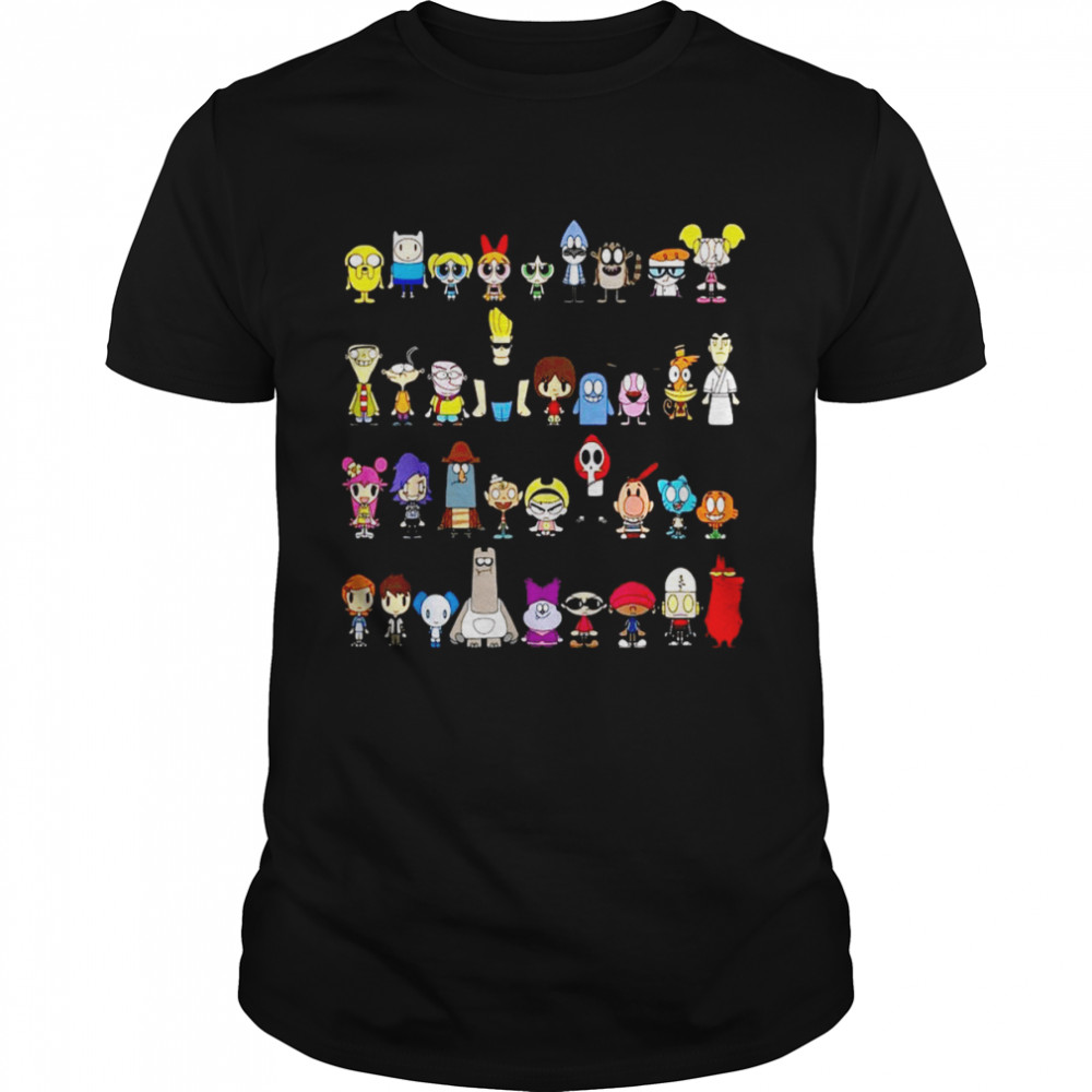 Best 90s Childhood Cartoon Shows Holiday CN FanClub Shirt