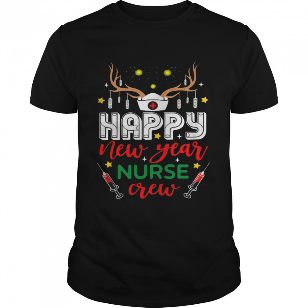 Happy new year nurse crew shirt Happy new year rn crew shirt