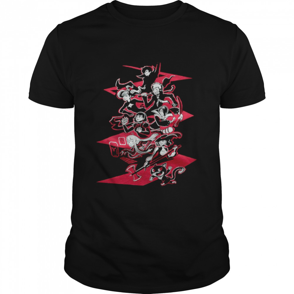 Persona 5 Confidants characters shirt