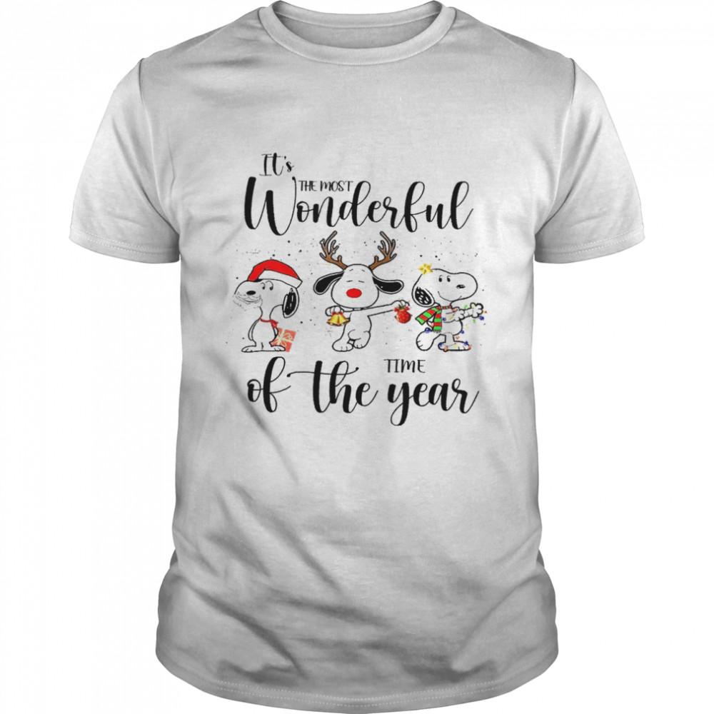 The most wonderful time of the year shirt