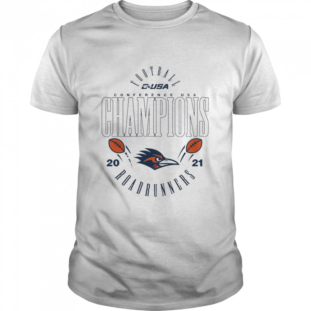 UTSA Roadrunners 2021 C-USA Football Conference Champions T-Shirt