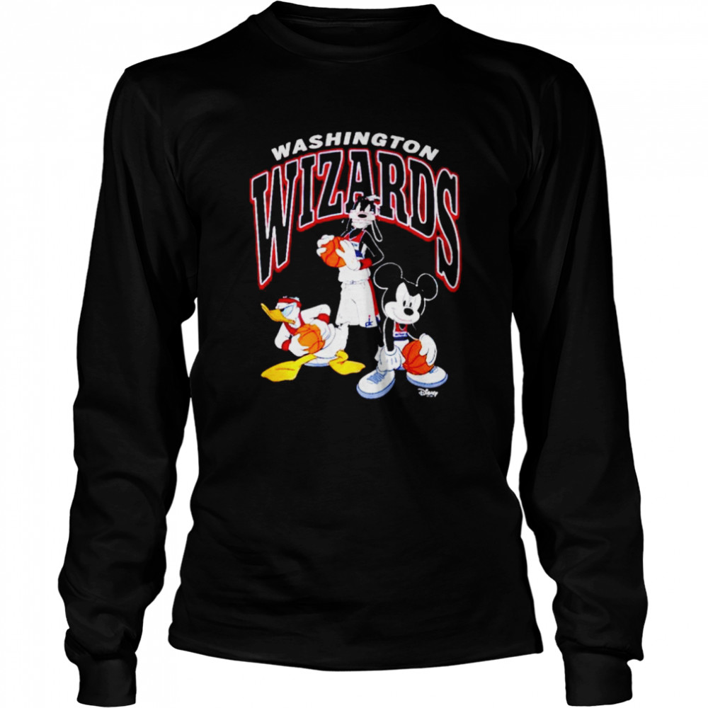 Washington Wizards Disney Mickey Mouse 2021 shirt Long Sleeved T-shirt