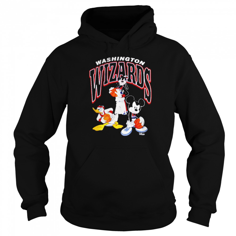 Washington Wizards Disney Mickey Mouse 2021 shirt Unisex Hoodie