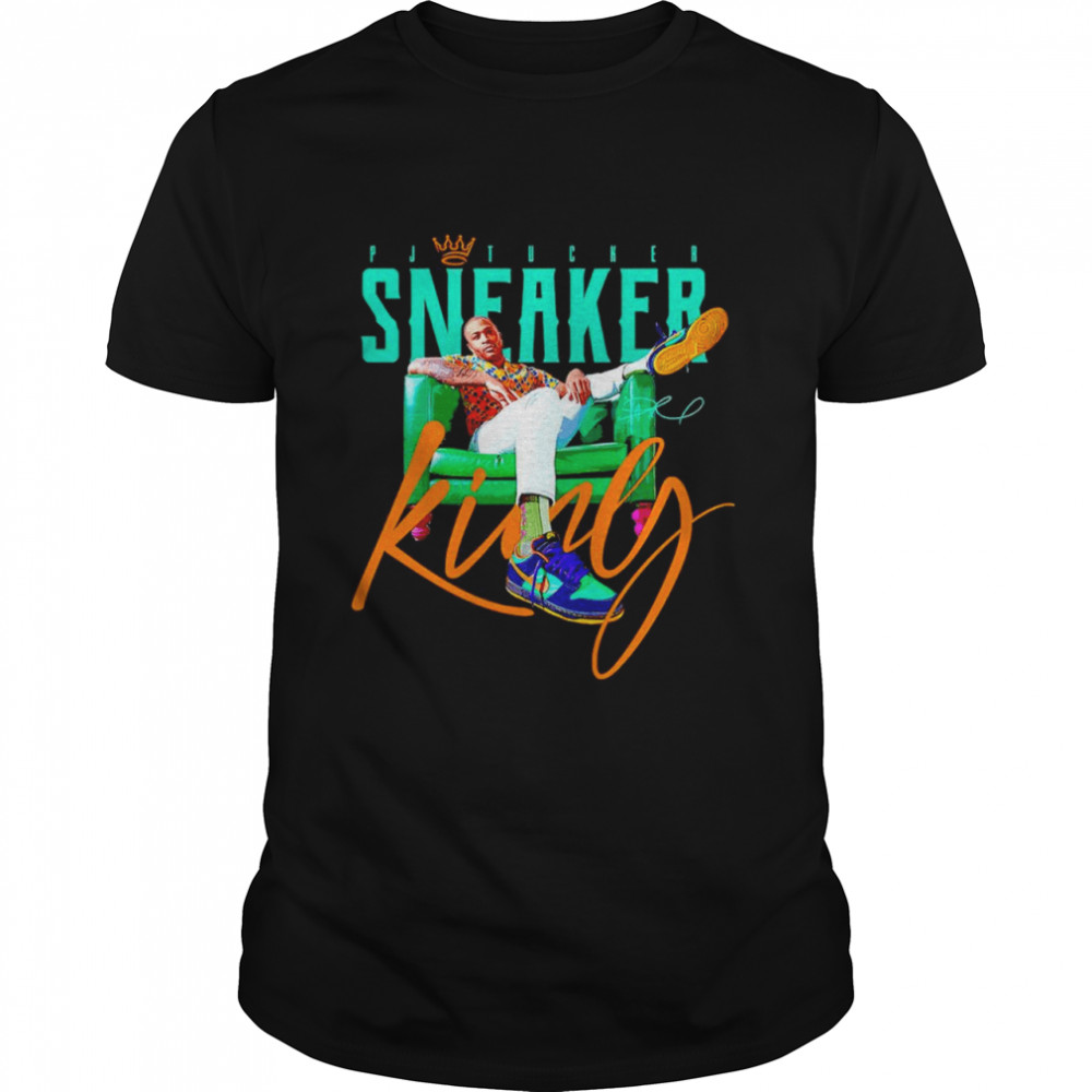 PJ Tucker Sneaker King Miami Heat Basketball Shirt