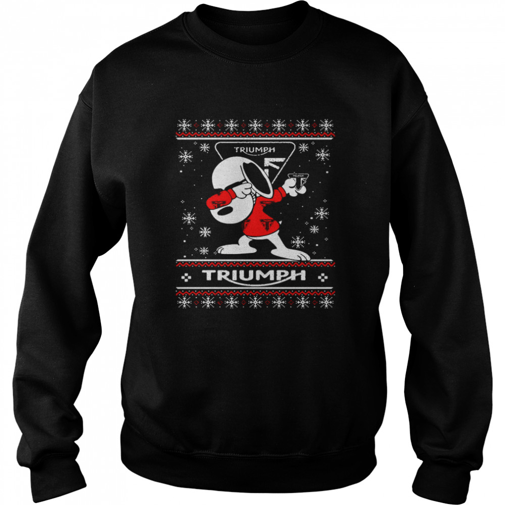Snoopy Dabbing Triumph Christmas Sweater  Unisex Sweatshirt