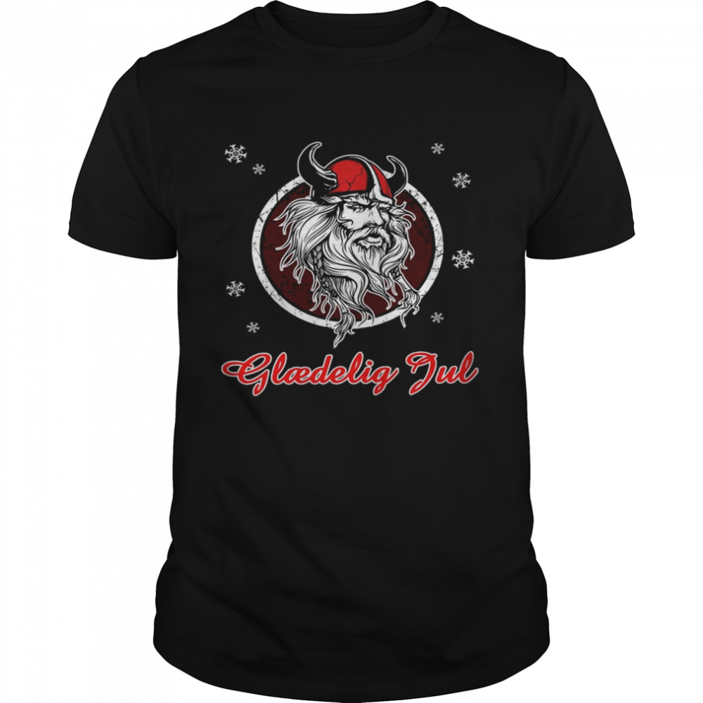 DANISH VIKING GLAEDELIG JUL shirt