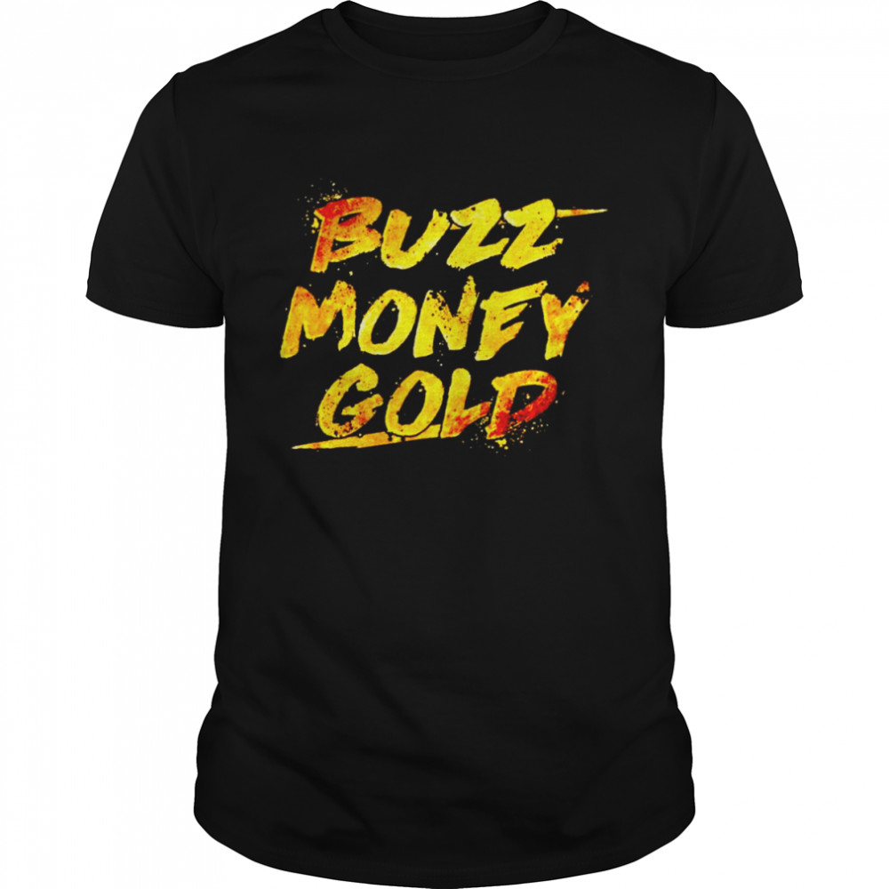 Matt Cardona buzz money gold shirt