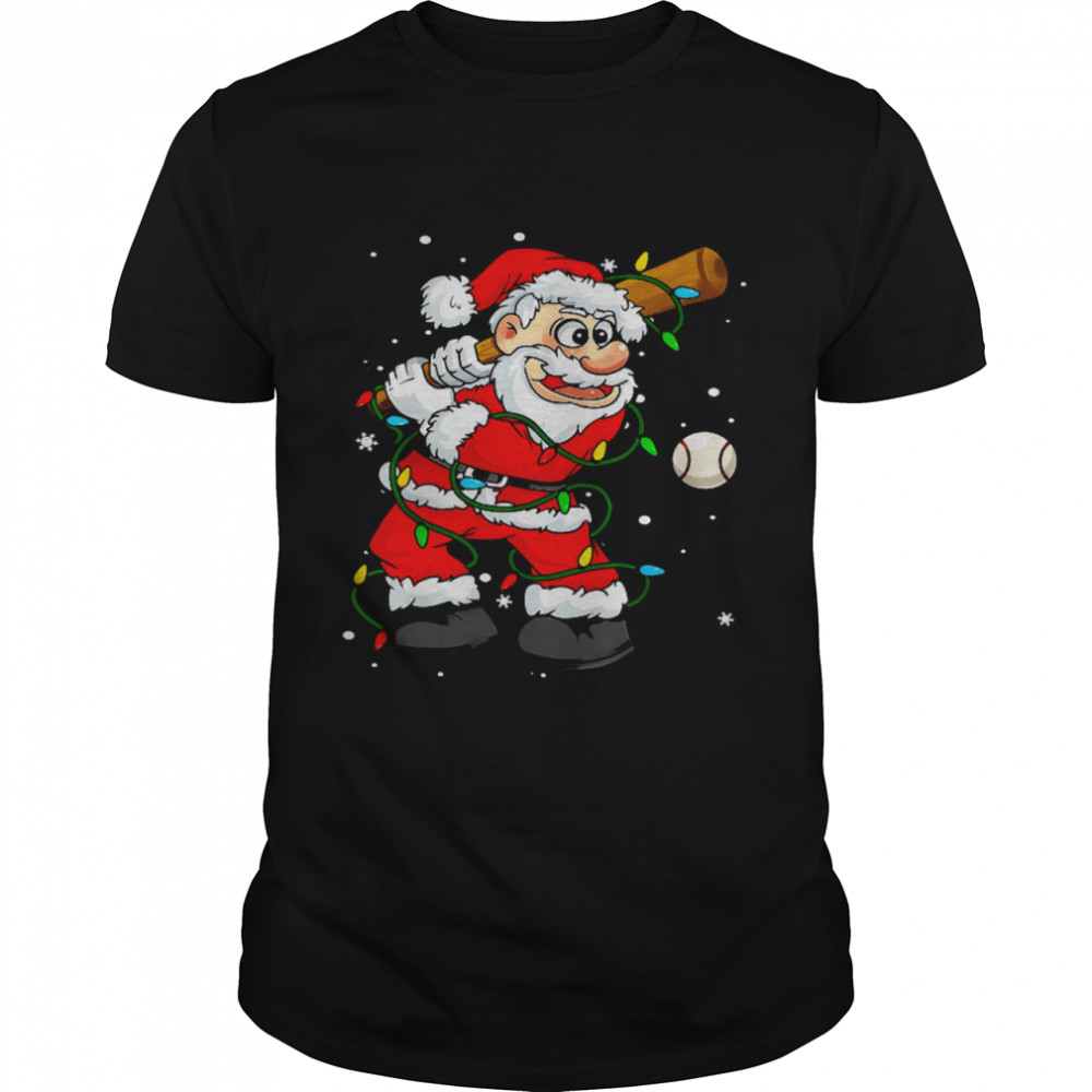 Santa Hockey Light shirt