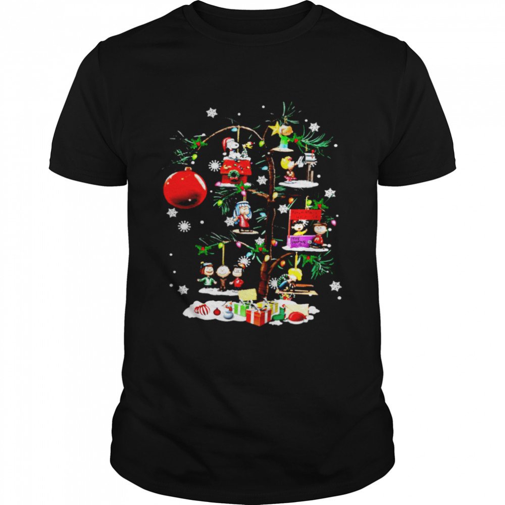 The Peanuts Tree Merry Christmas shirt