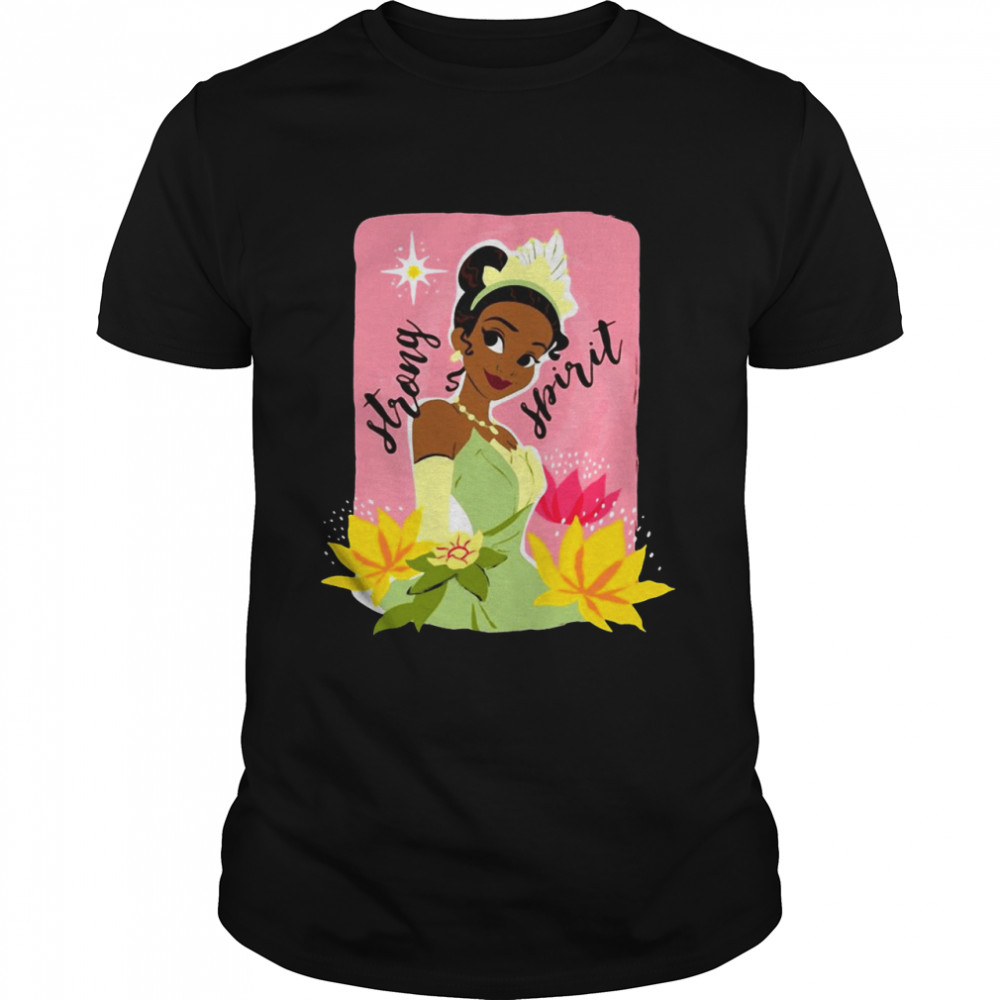 The Princess The Frog Tiana Portrait Free Spirit Shirt