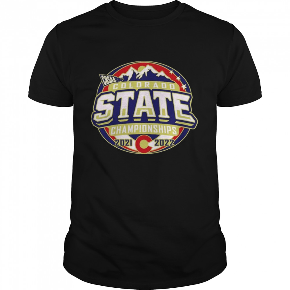 2021-2022 CHSAA Colorado State Championships Shirt