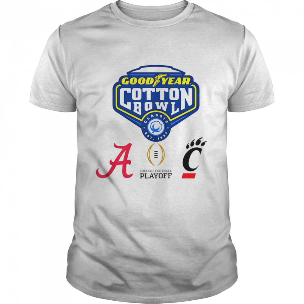 2021 Cotton Bowl Alabama Crimson Tide vs Cincinnati Bearcats shirt