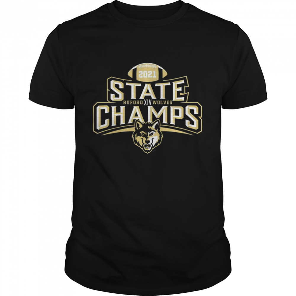 2021 State Buford Wolves XIV Champs Shirt