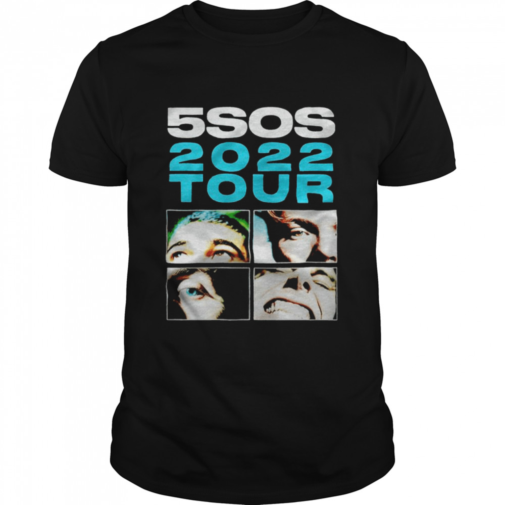 5 Seconds Of Summer 5SOS 2022 tour shirt