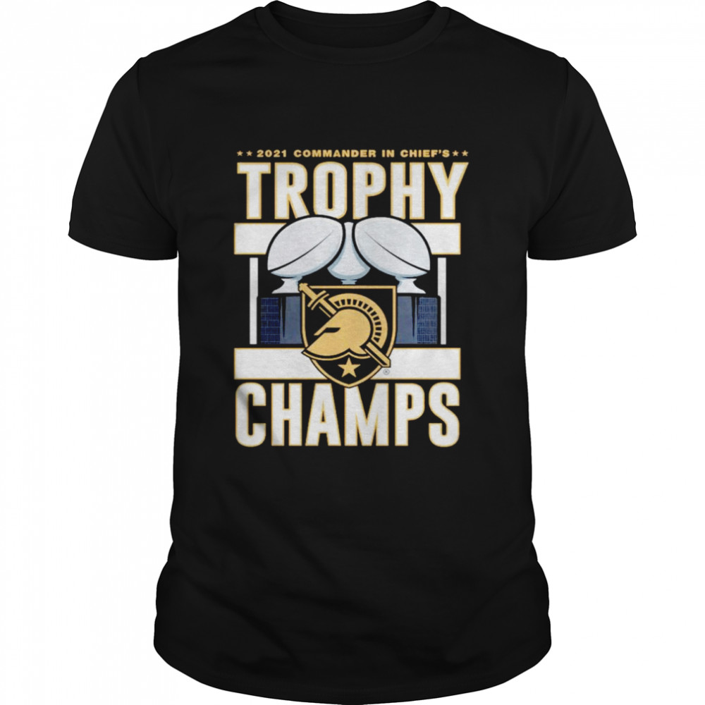 Army Black Knights Black 2021 Commander-in-Chief’s Trophy Winner Shirt