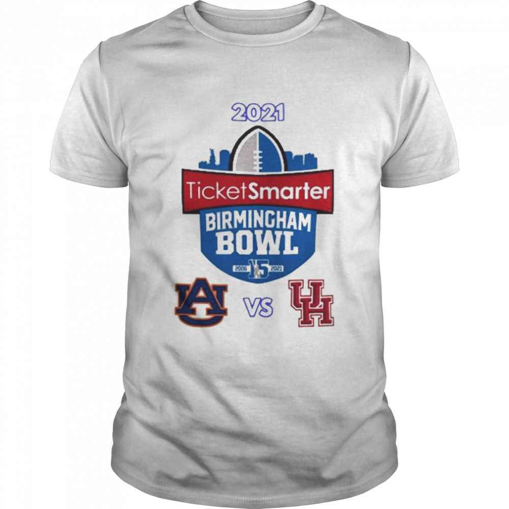 Auburn Tigers vs Houston Cougars 2021 Birmingham Bowl Shirt