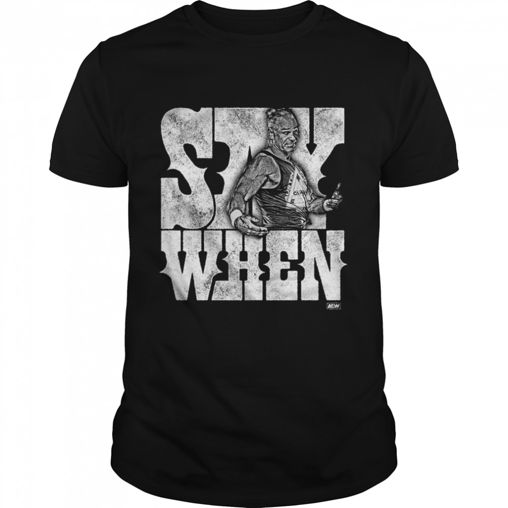 Billy Gunn say when shirt