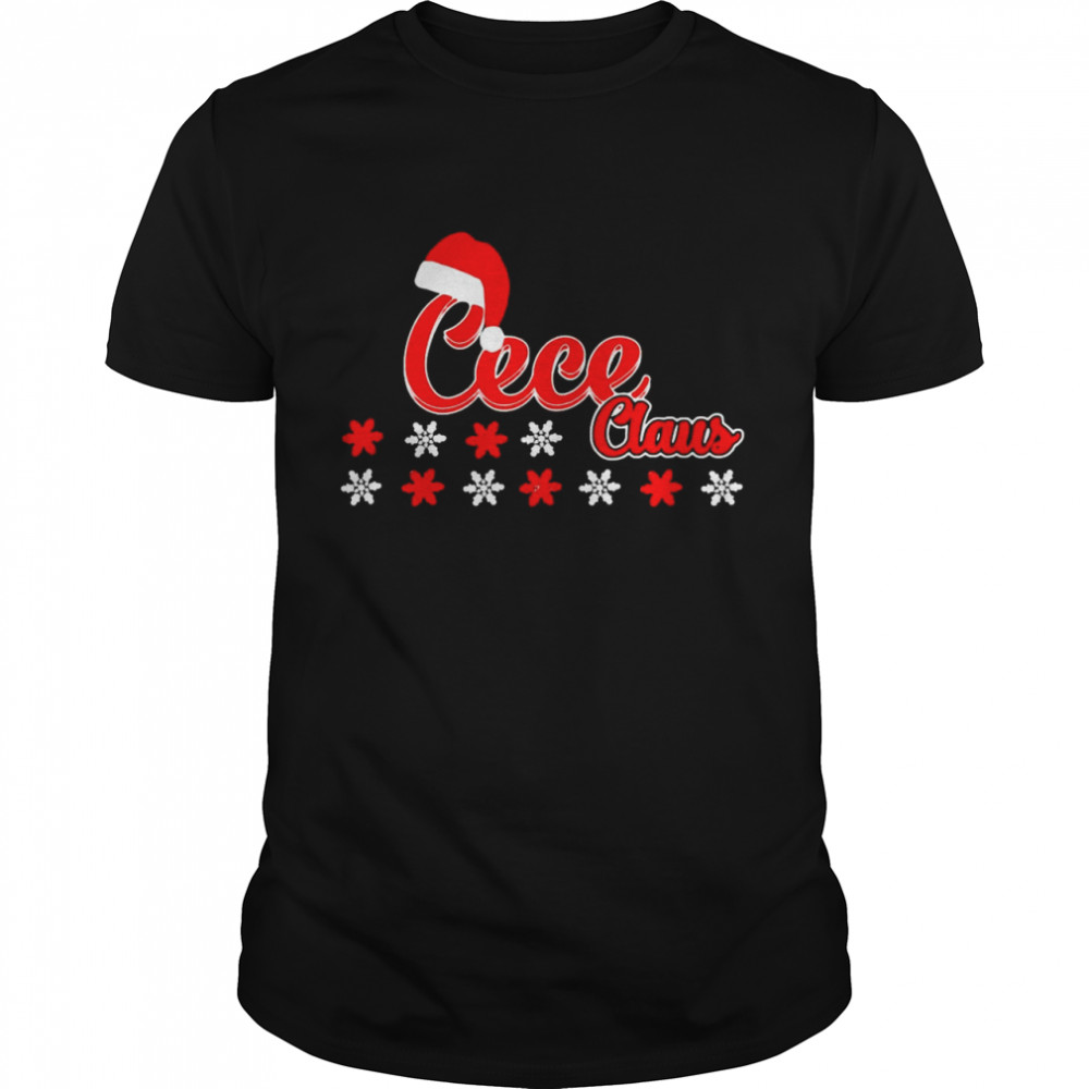 Cece Claus Matching Family Christmas Pajamas Shirt