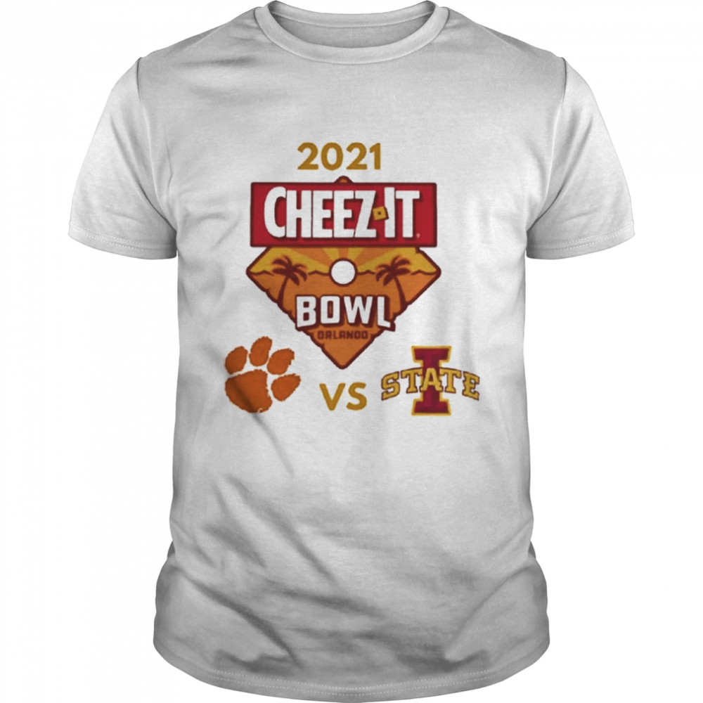 Clemson Tigers vs Iowa State Cyclones 2021 Cheez-It Bowl Shirt
