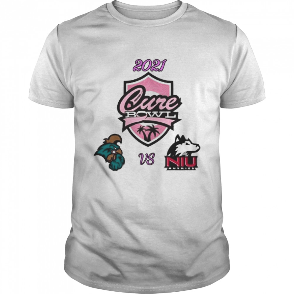 Coastal Carolina Chanticleers vs Northern Illinois Huskies 2021 Cure Bowl Shirt