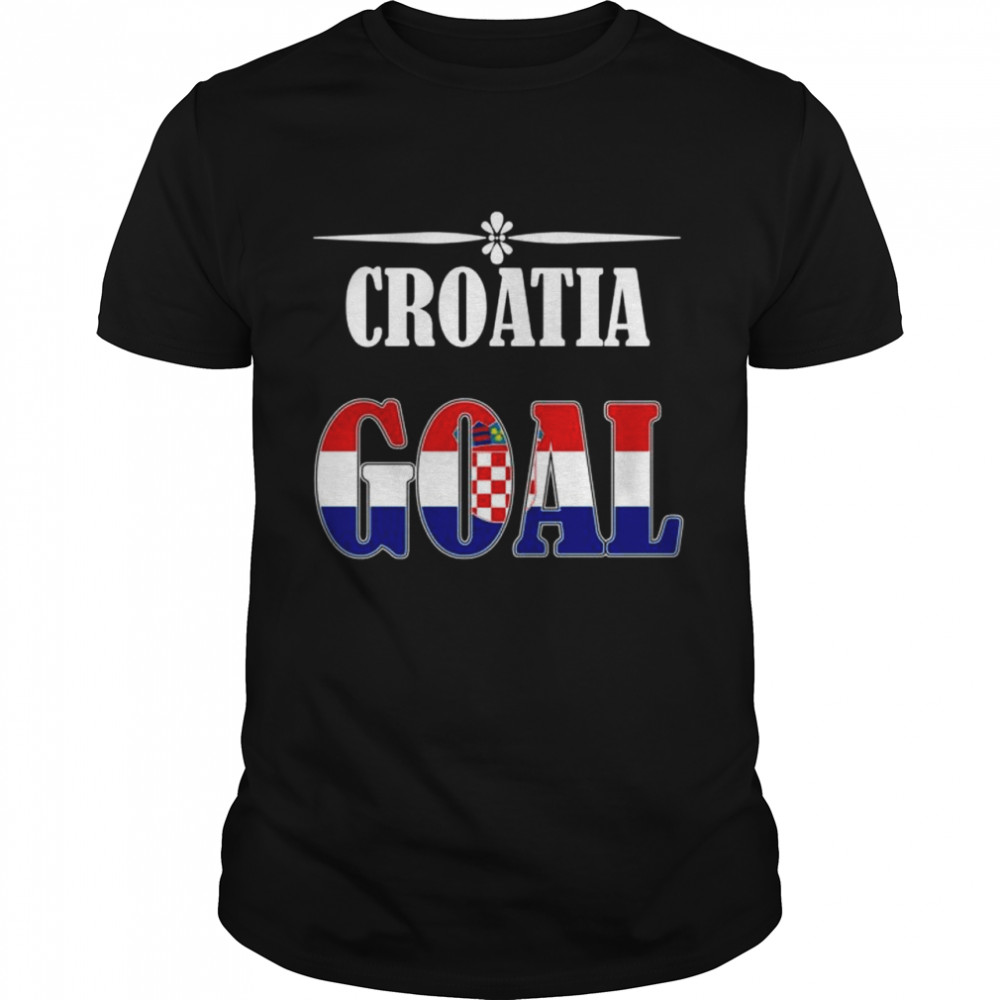 Croatia Soccer Design Croatian Flag World Soccer Shirt