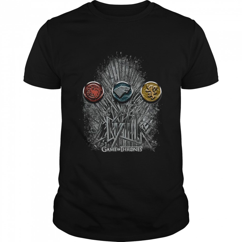 Game Of Thrones For The Throne Sigils Shirt