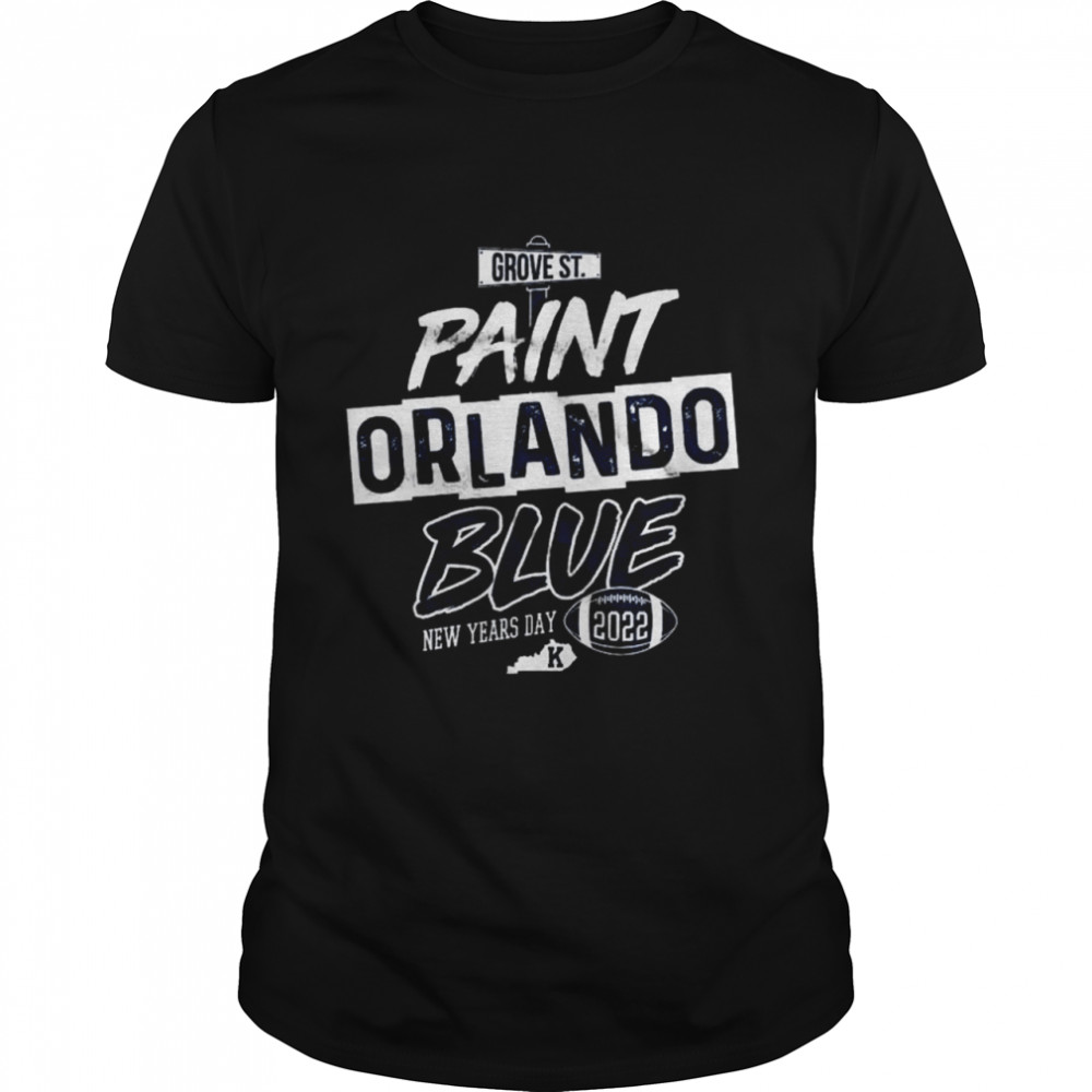 Grove St Paint Orlando Blue New Years Day 2022 Shirt