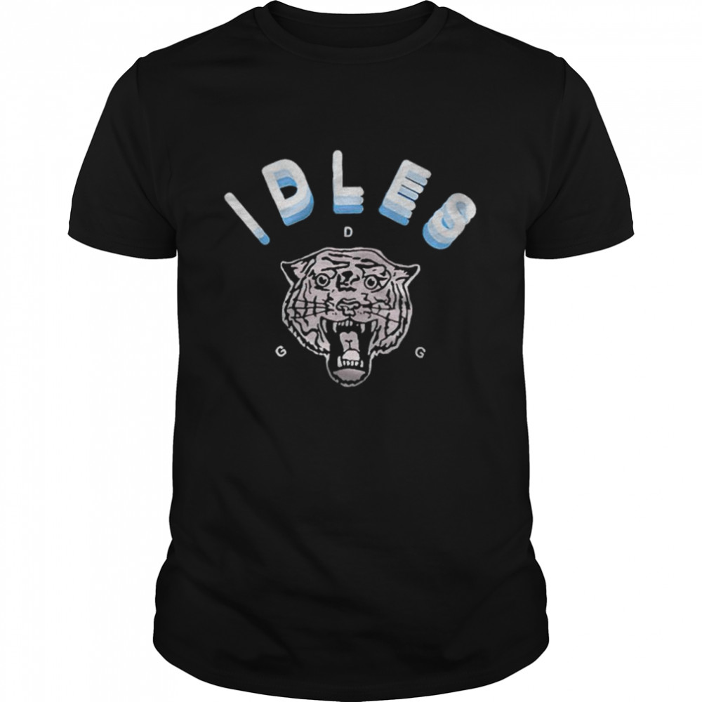 Idles Dgg Tiger logo T-shirt