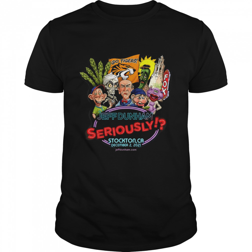 Jeff Dunham Stockton CA Shirt