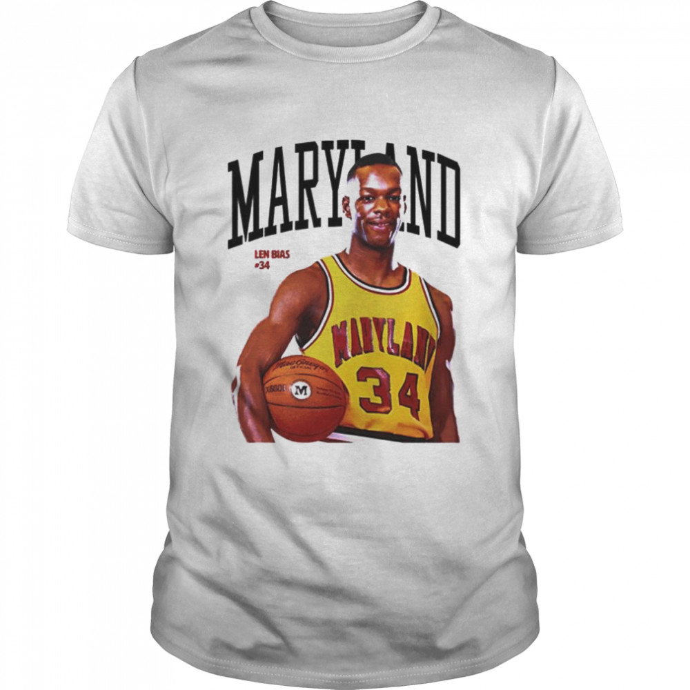 Len Bias Maryland Terrapins shirt