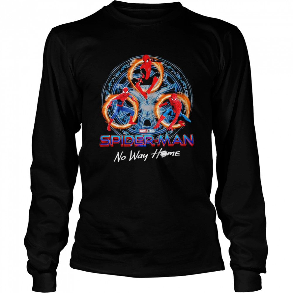 Marvel Studios Spider Man No Way Home  Long Sleeved T-shirt