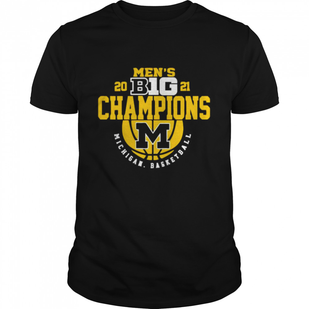 Michigan Baseball Men’s 2021 Big Ten Championships shirt