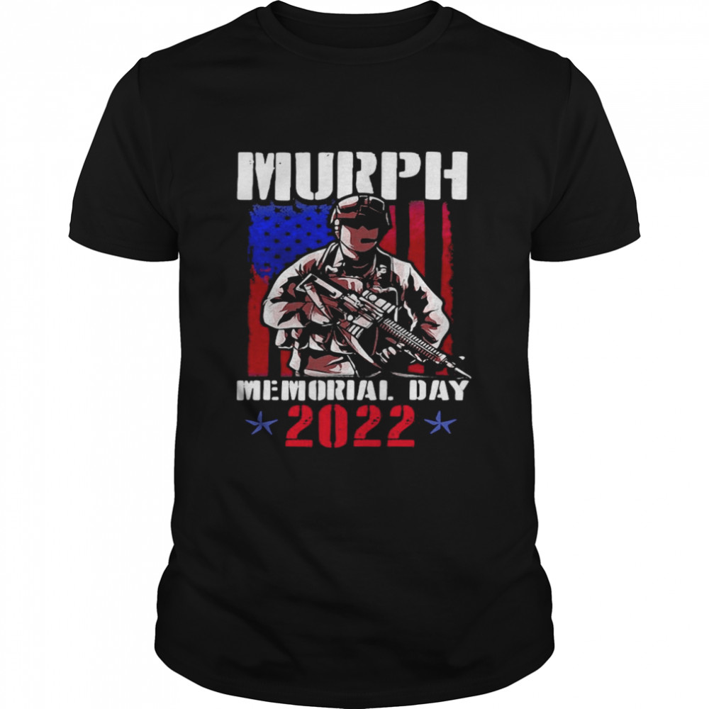 Murph 2022 Workout Challenge American Memorial Day Wod Shirt