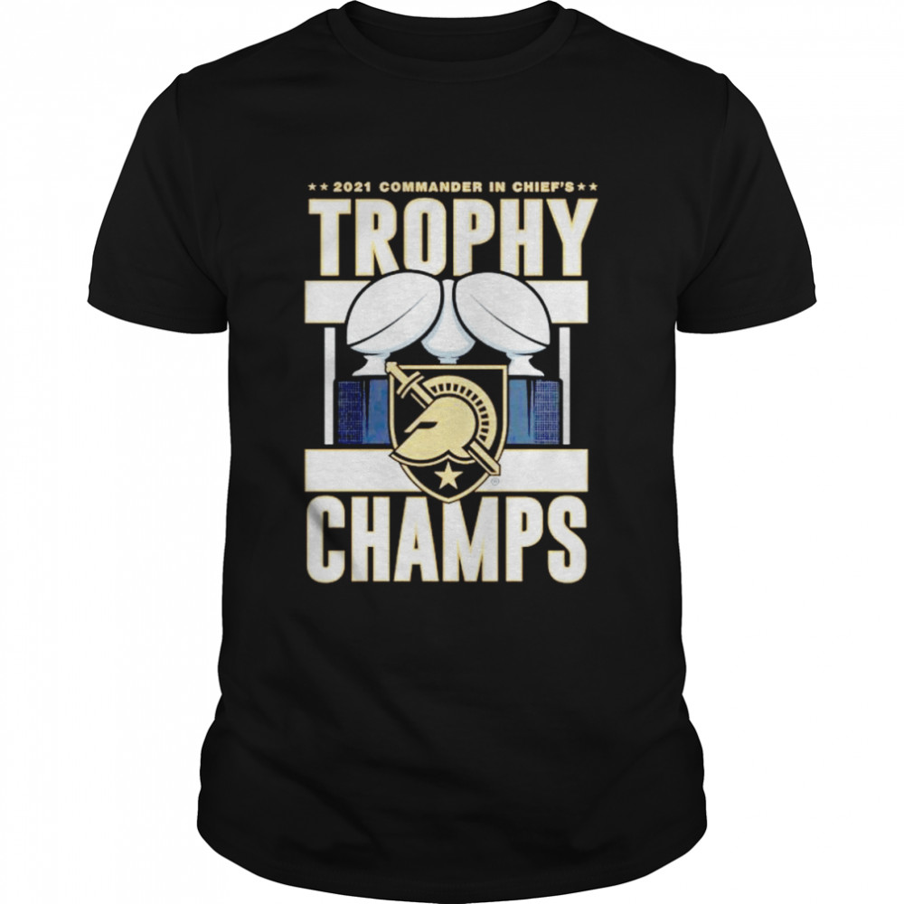 Premium army Black Knights 2021 Commander-in-Chief’s Trophy champs shirt