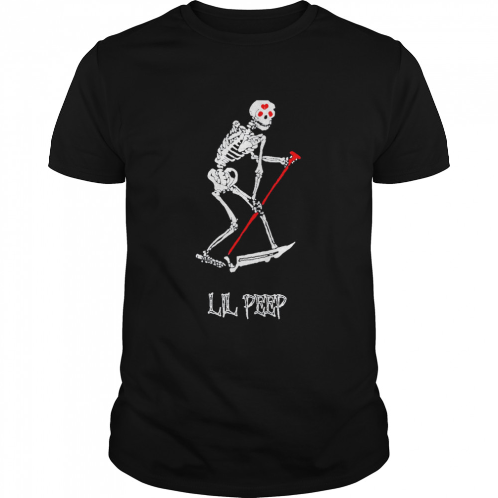 Skeleton Lil Peep Reapers Shirt