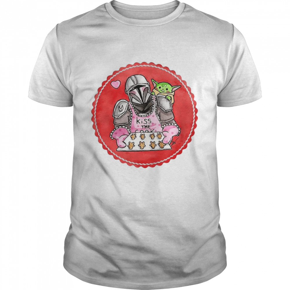 Star Wars The Mandalorian And Baby Yoda Christmas Cookies Shirt