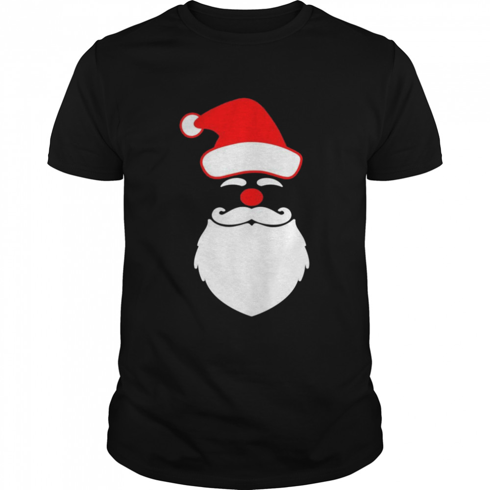 Black Cool Santa Black African American Santa Christmas Shirt