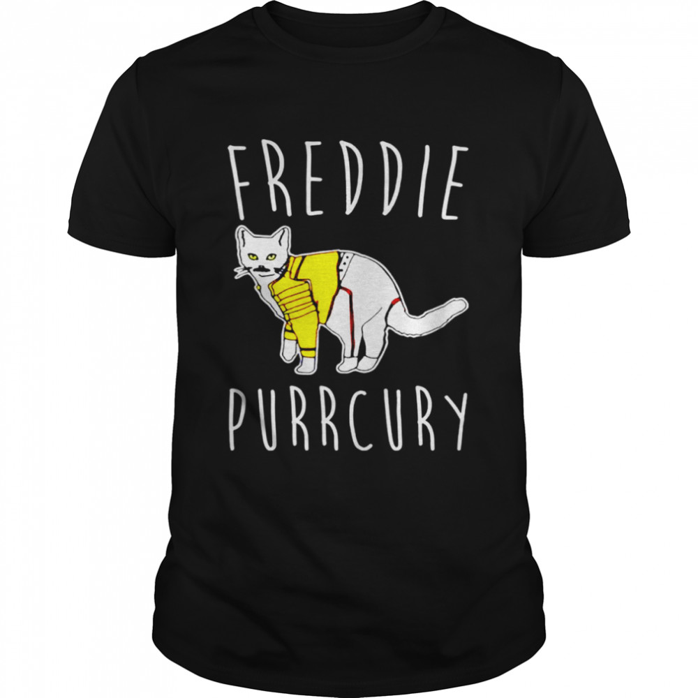 Cat Freddie Purrcury shirt