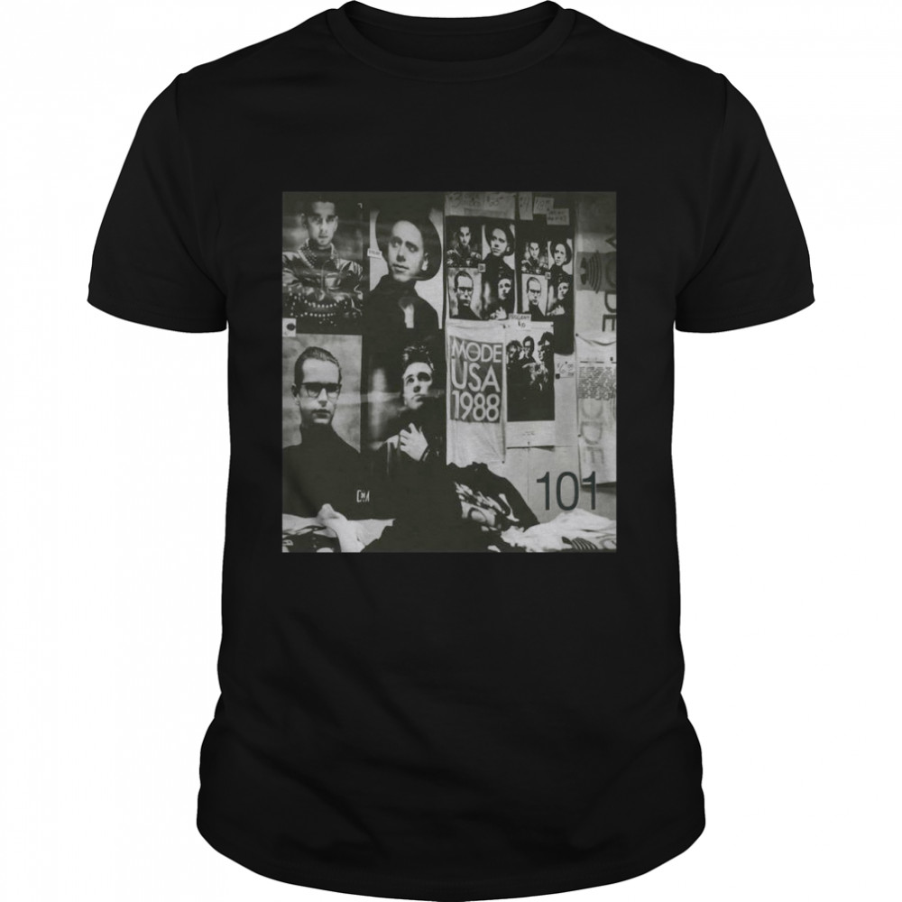 Depeche Mode Merch 101 Fill New Shirt