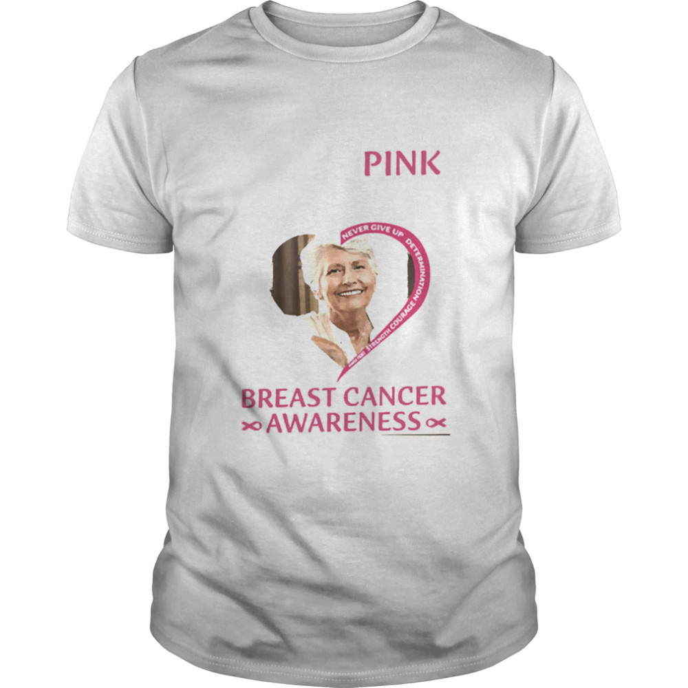 I Wear Pink For My Mom Breast Cancer Awareness Shirt