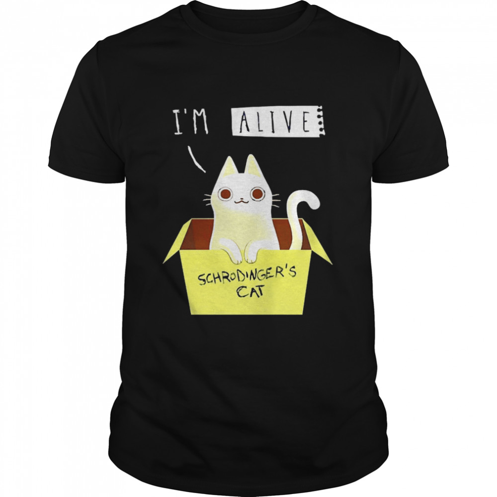 Kristen Drury Im Alive Schrodinger Cat Shirt