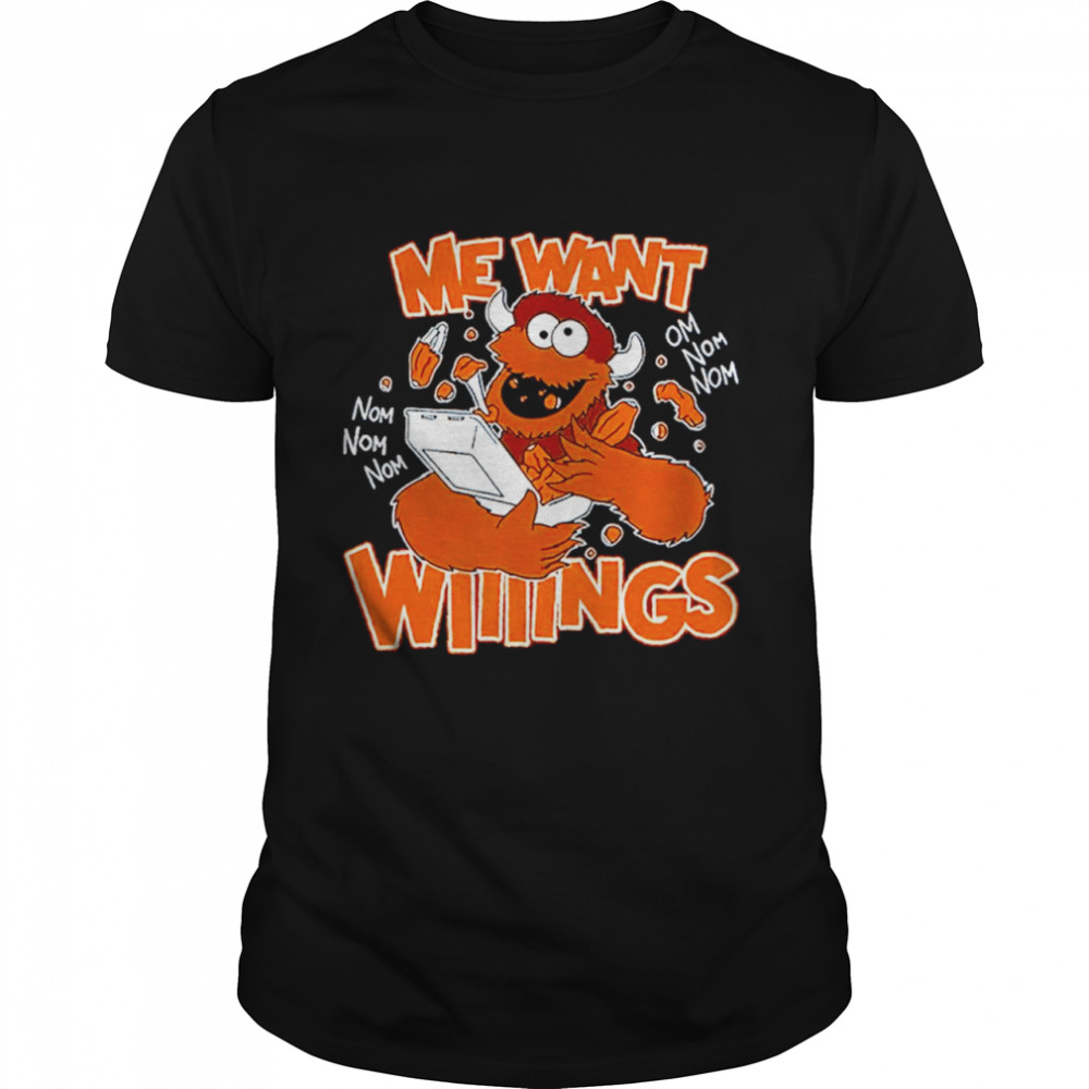 Me Want Wing Monster Shirt