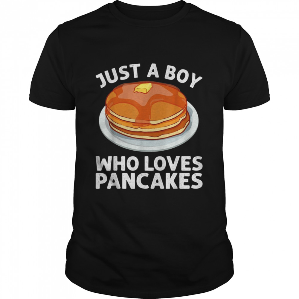Pancake Art Boys Pancake Maker Flapjack Pancakes Shirt