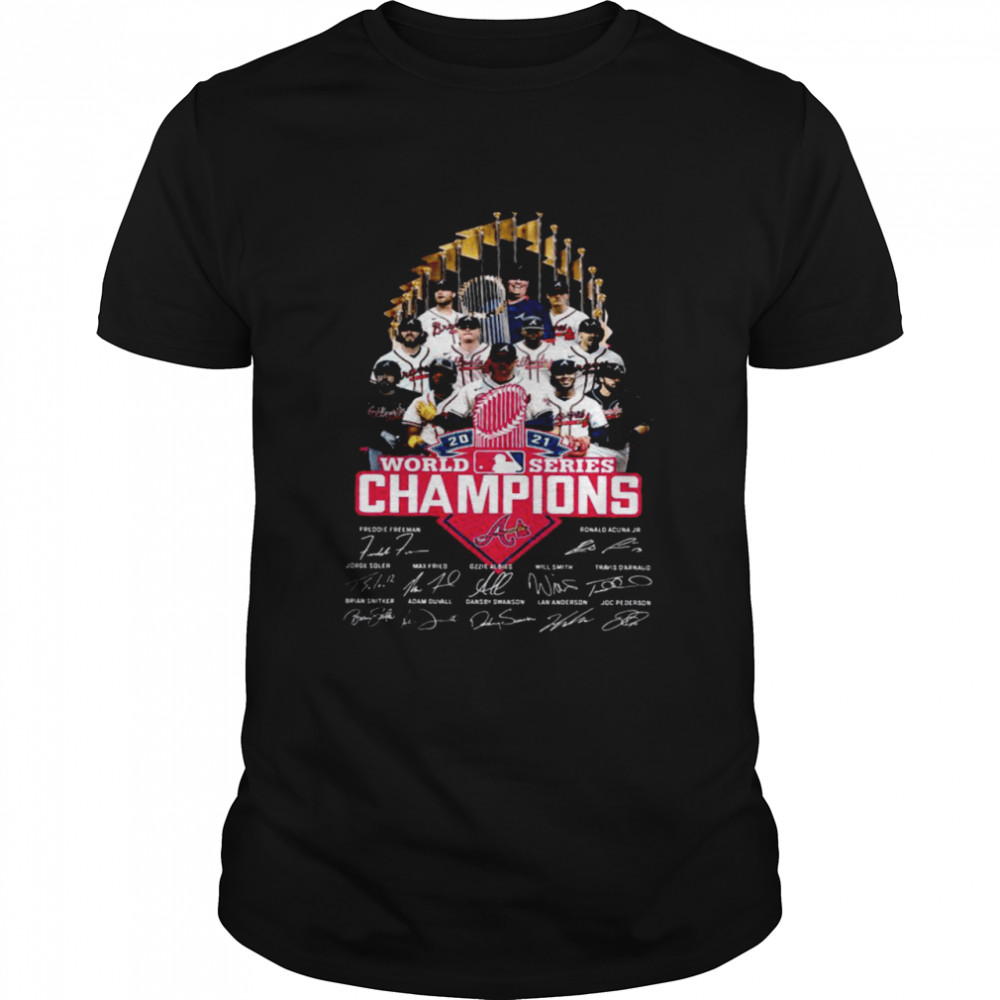 2021 World Series Champions Braves shirt