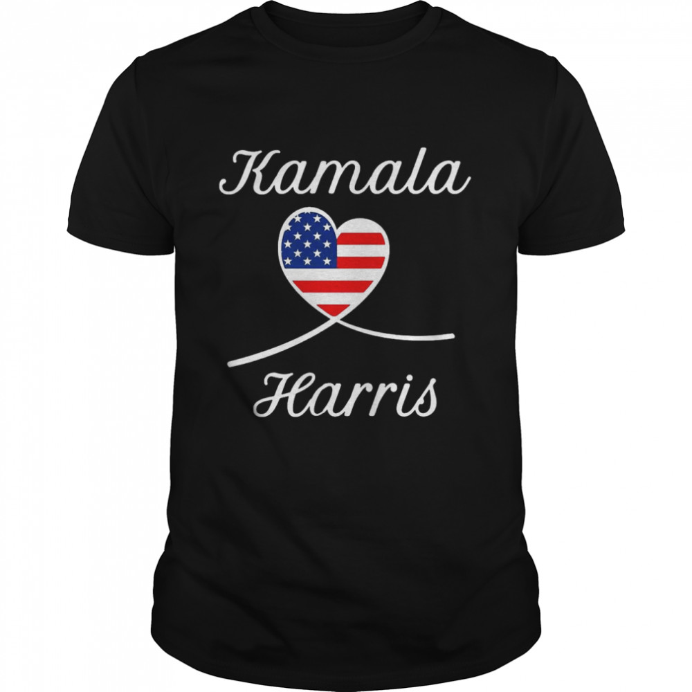 American Flag Love Kamala Harris Shirt