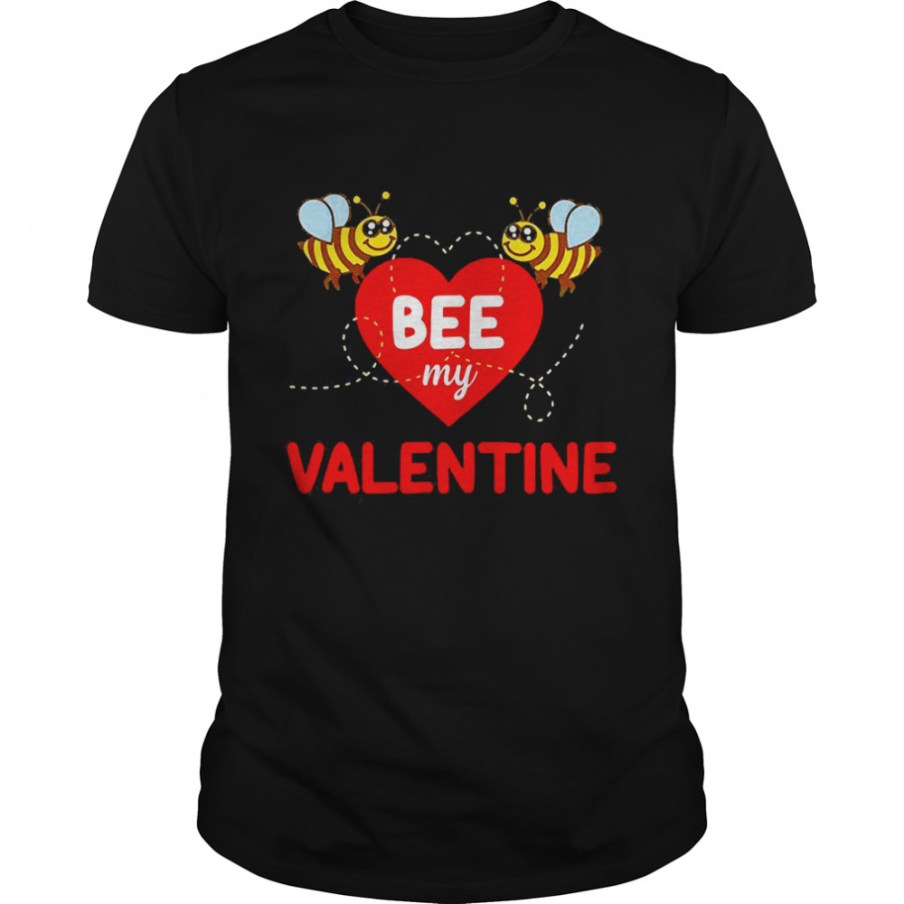 Bee My Valentine Shirt Valentines Day Beekeeper Shirt