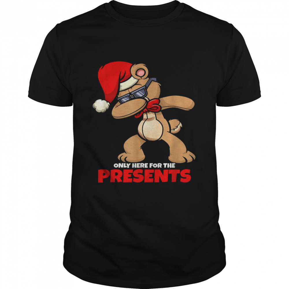 Dabbing Reindeer Santa Christmas Boys Girls Shirt