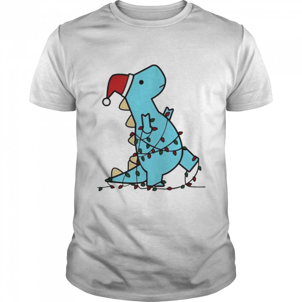 Dino Comics Christmas T Rex shirt